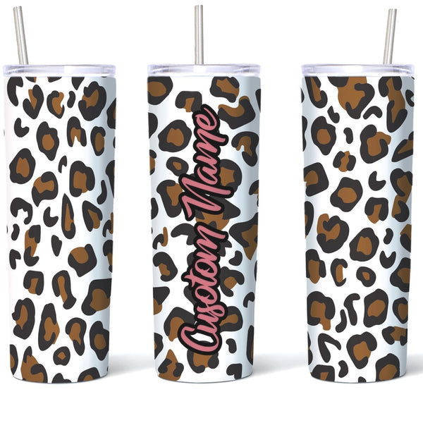 Appealing Leopard Print Tumbler For Aesthetics And Usage 