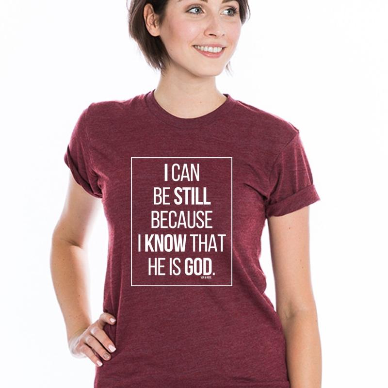 Be Still UNISEX FIT Tee (More Colors) - Ven & Rose
